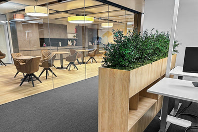 Le bureau vert : des idées de décoration modernes pour un lieu de travail productif