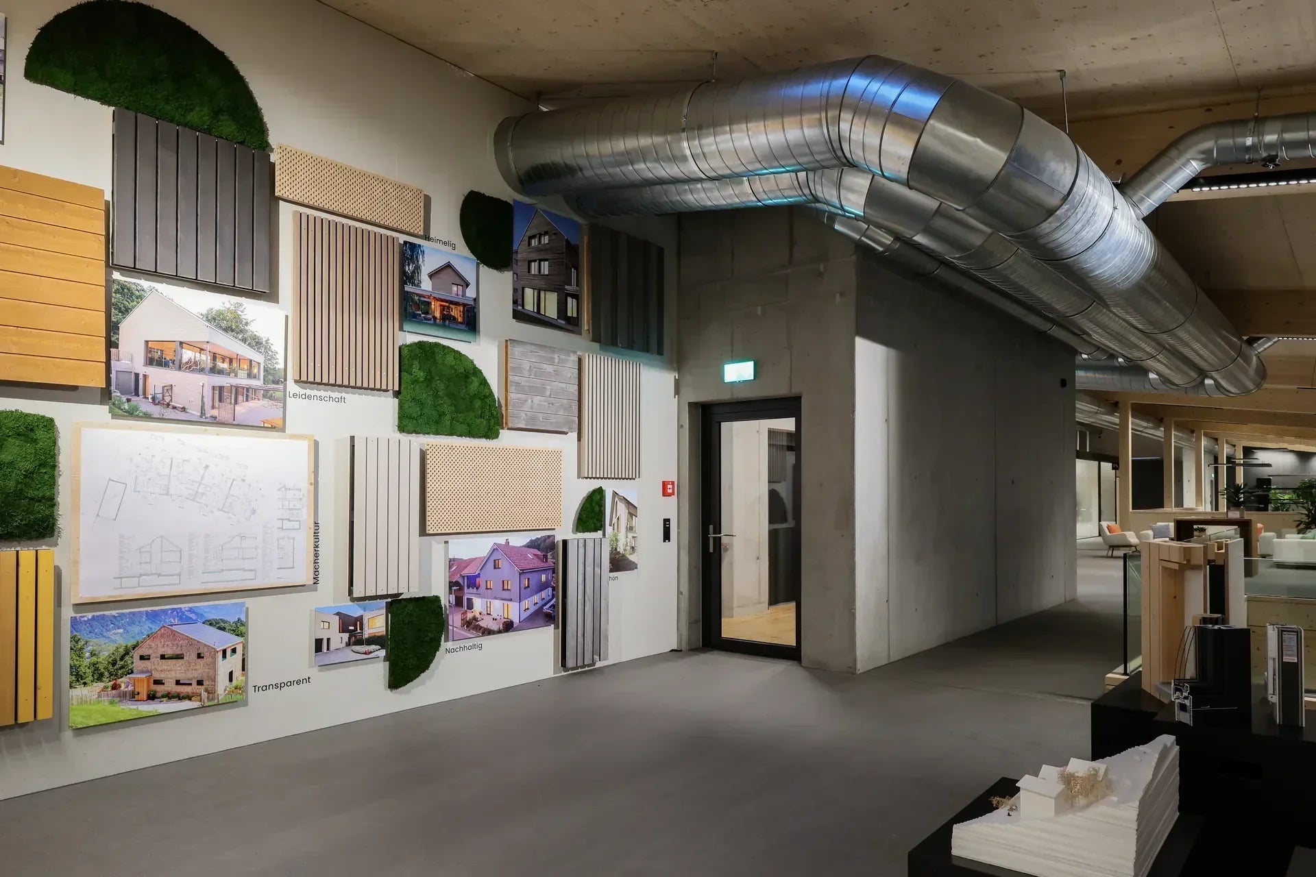 Waldmoospaneele für Inspirationswand