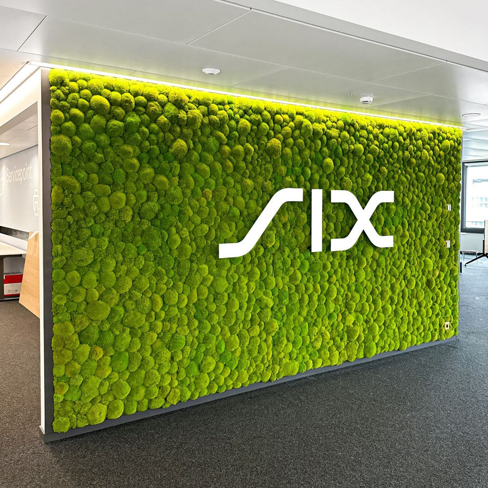 Mooswand Kugelmoos Greenfinity SIX Schweiz