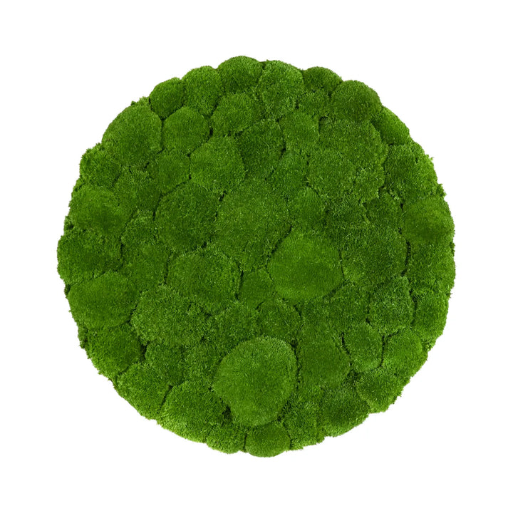 Kugelmoosbild in Wiesengrün 60 cm
