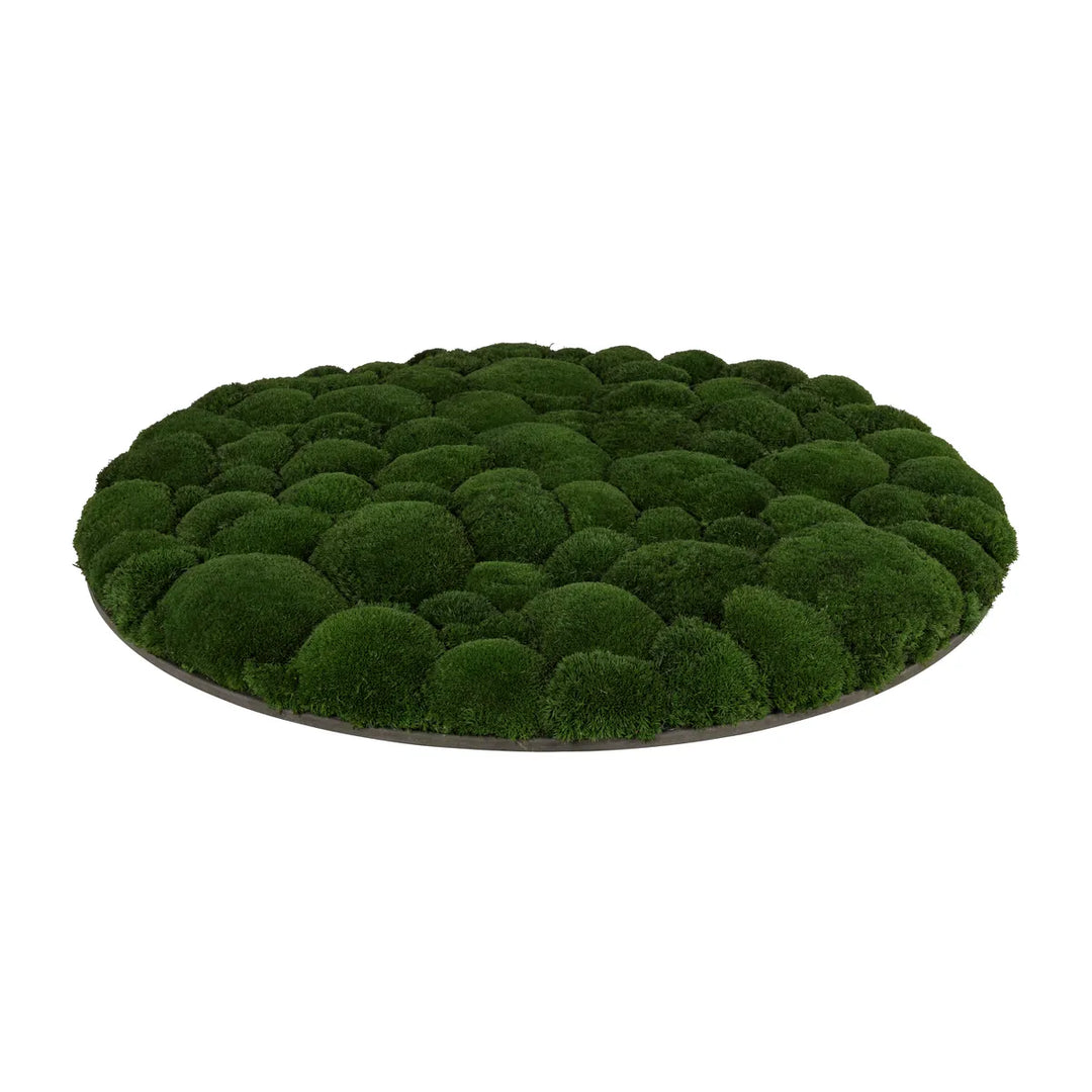 Kugelmoosbild in Waldgrün 70 cm Seite 
