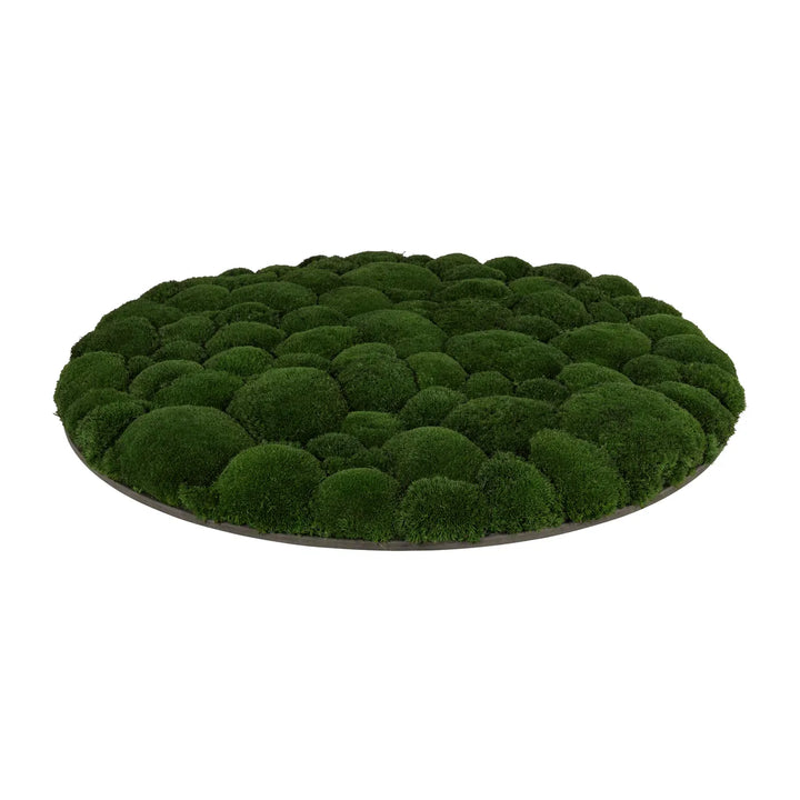 Kugelmoosbild in Waldgrün 70 cm Seite 