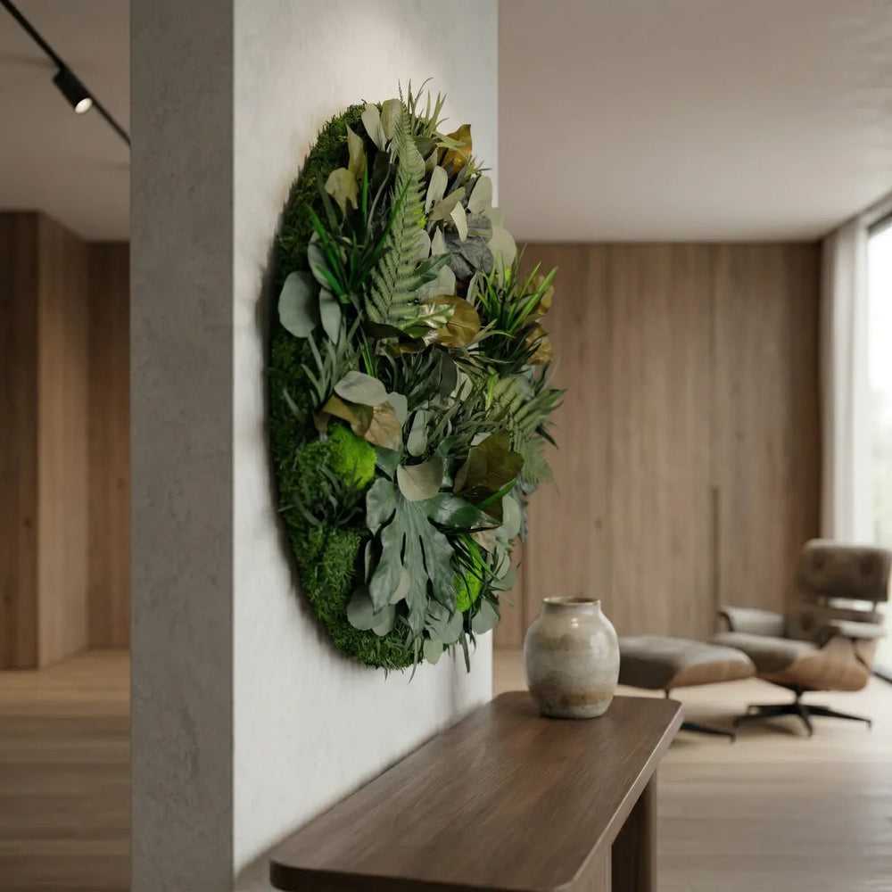 Pflanzenbild Dschungel 70 cm in Lobby