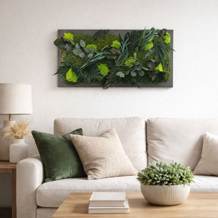 Pflanzenbild in Wohnzimmer