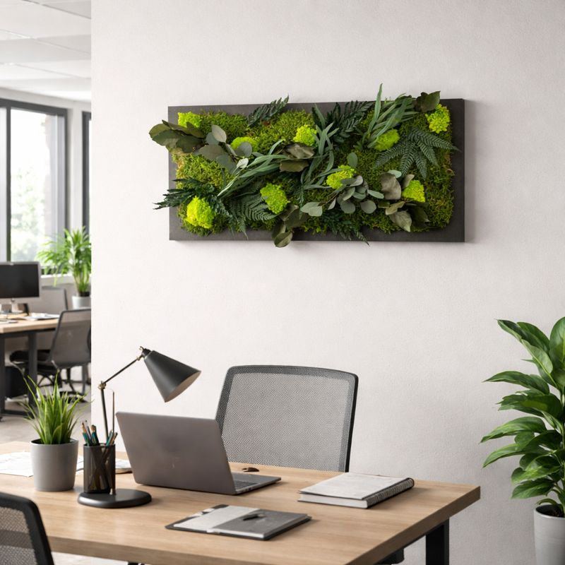 Pflanzenbild in Büro