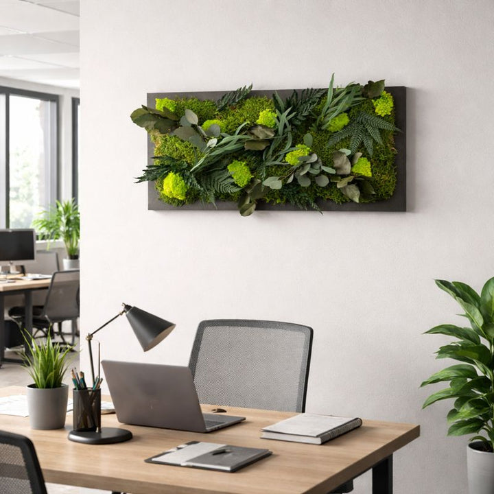 Pflanzenbild in Büro